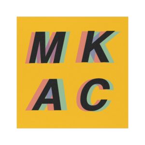 MKAC Car Magnet - 5" x 5"