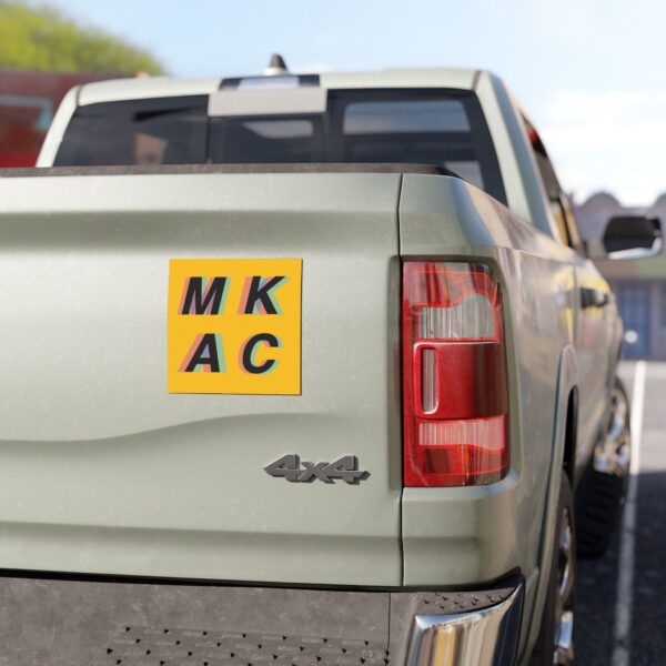 MKAC Car Magnet - 5" x 5" - Image 2