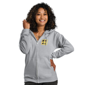 MKAC Chest Logo Unisex  Zip Hoodie